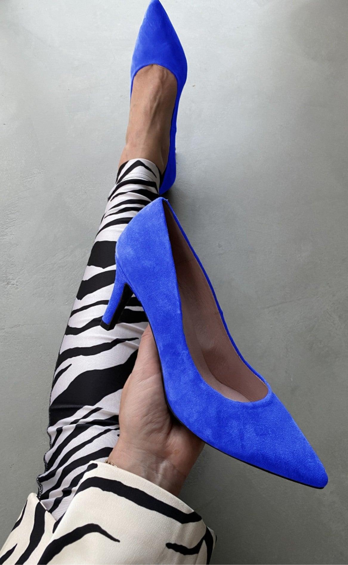 Copenhagen Shoes Stiletter Siesta Cobalt Blue