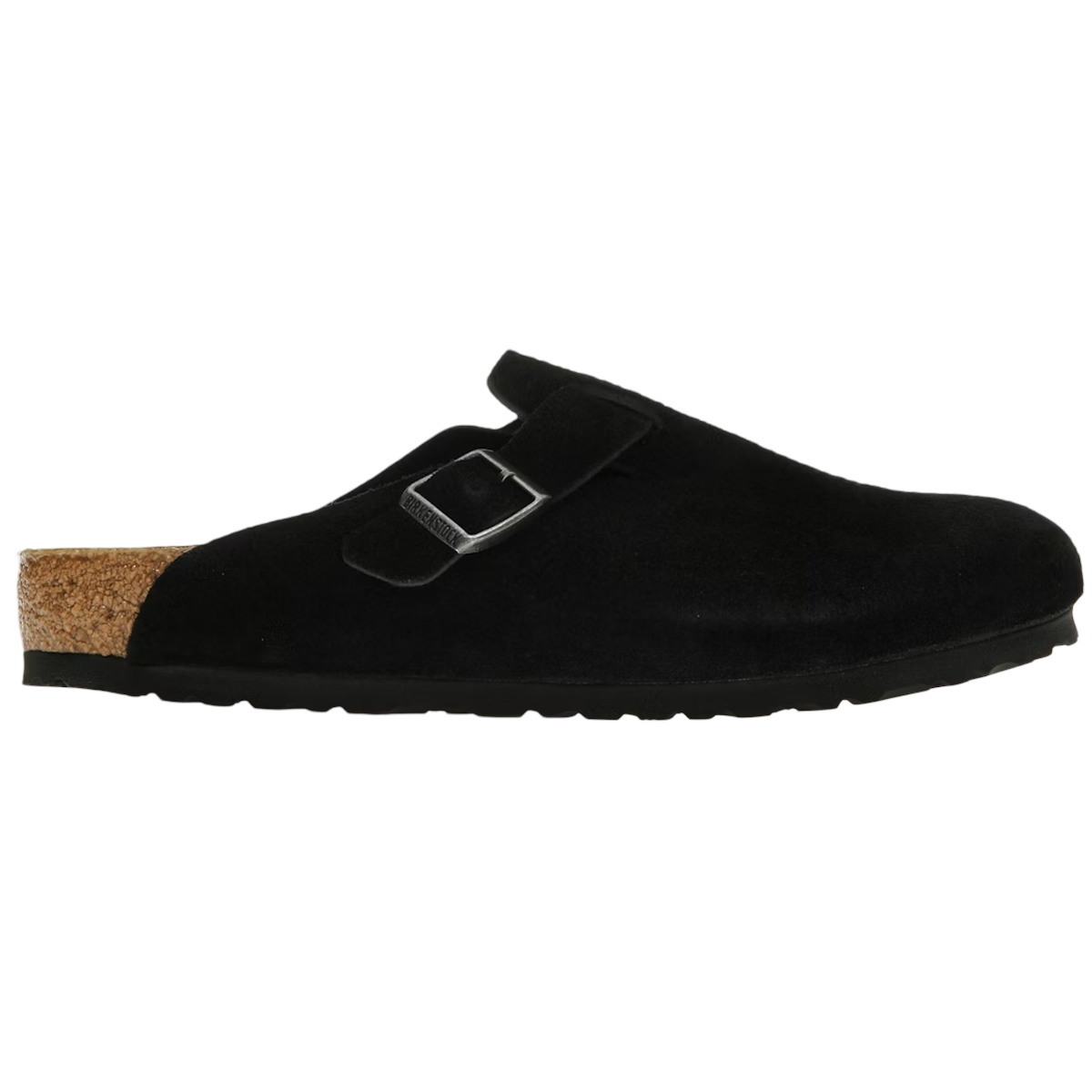 Birkenstock Boston Black Suede