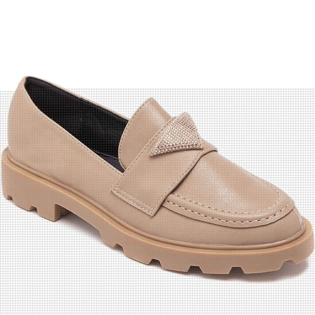Kikka Dame Loafers 8021 Kaki