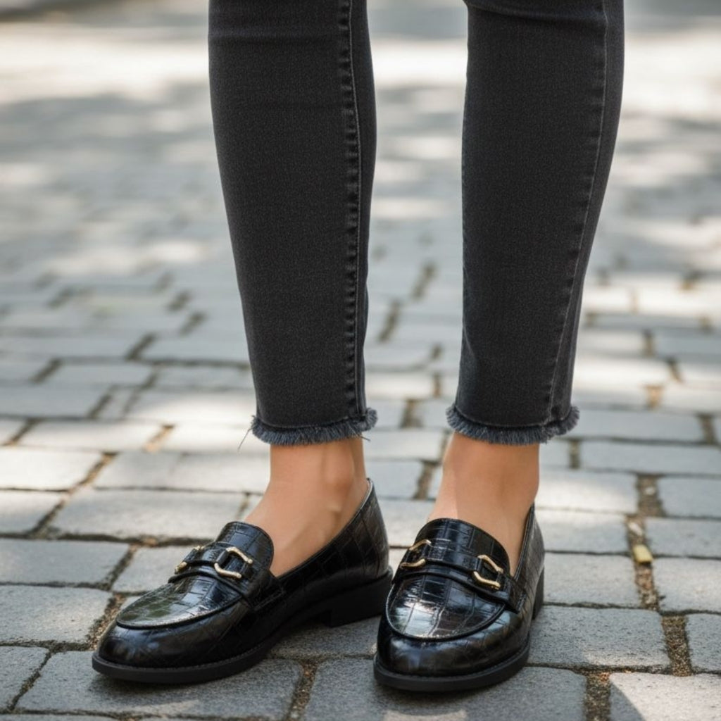 Darla Dame Loafers Yu288 Black