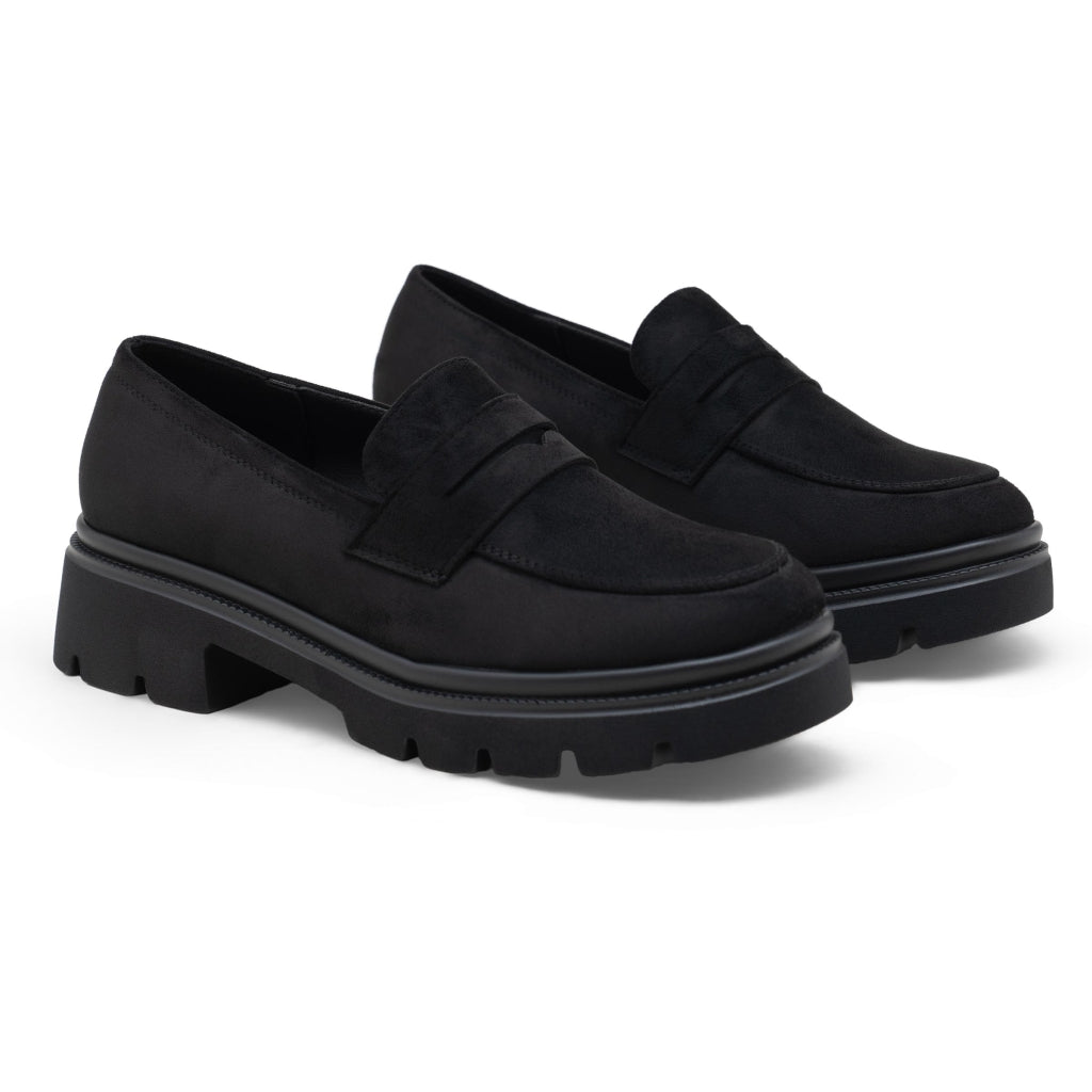 Kamma Dame Loafers 9280 Black