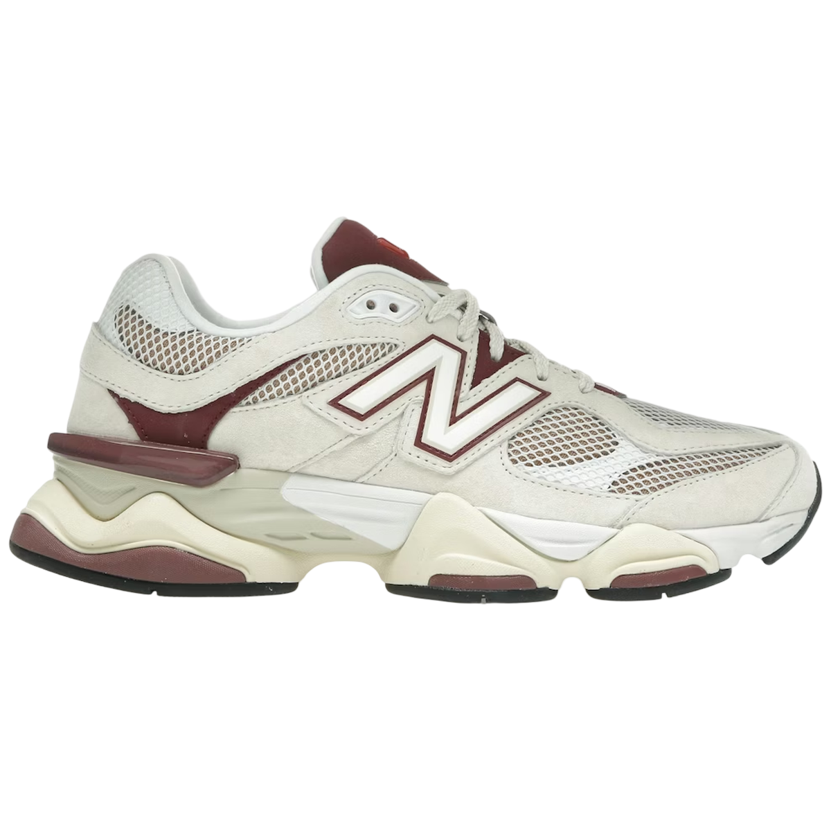 New Balance 9060 Linen Burgundy