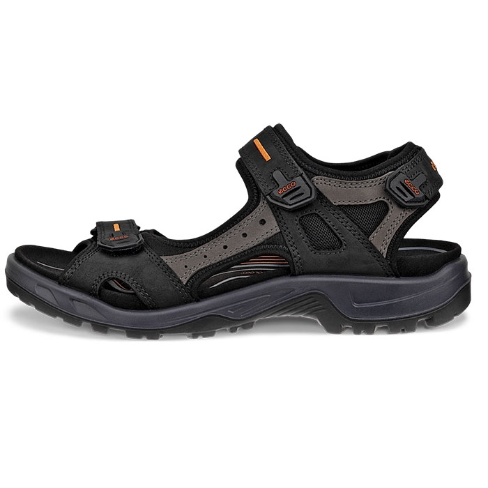 Ecco Offroad Yucatan Herre Mænd Sandal Black Mole Sandaler