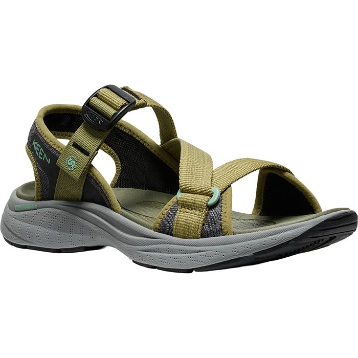 Keen Leiki Open Toe Sandal Kvinder Damer Olive Sandaler