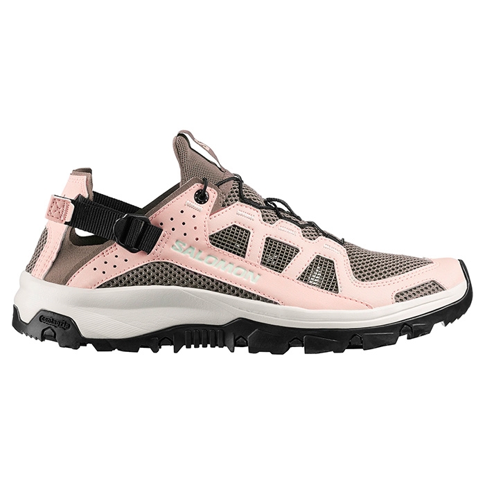 Salomon Techamphibian Kvinder Damer Walnut Tapioca Claqua Sandaler