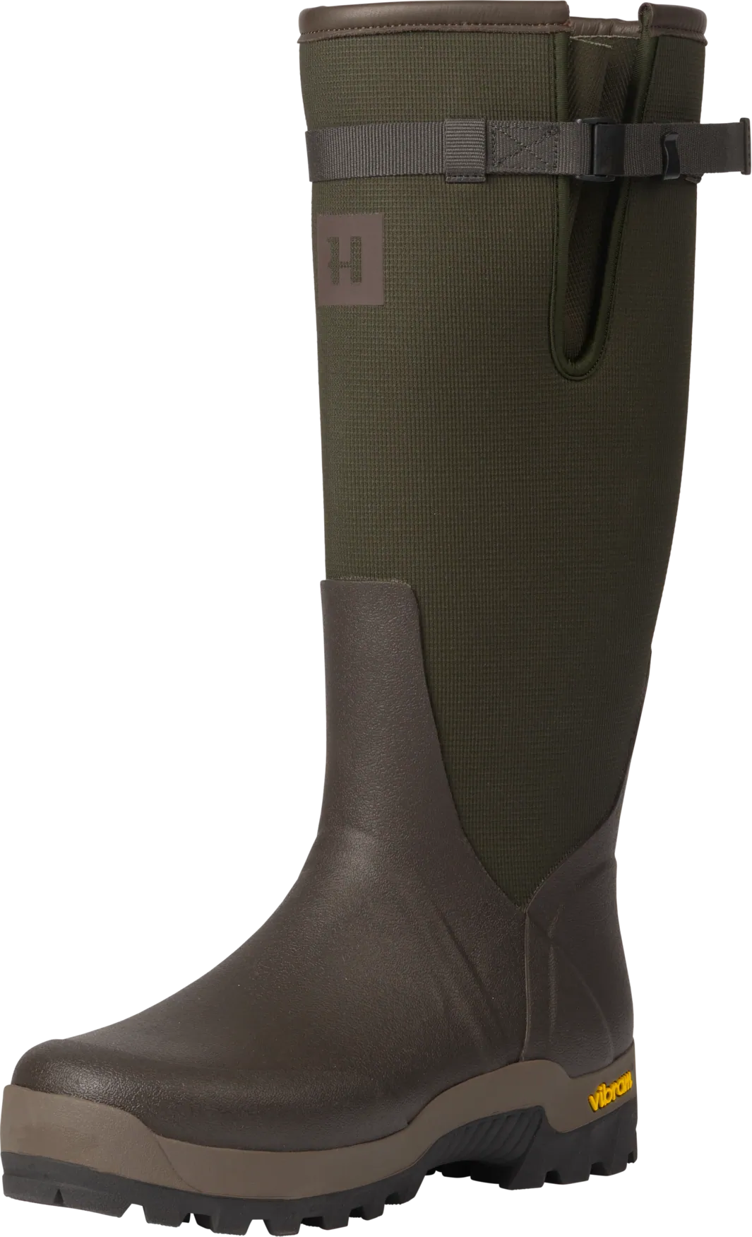 Forester Textile Gummistøvler Willow Green Deep Brown