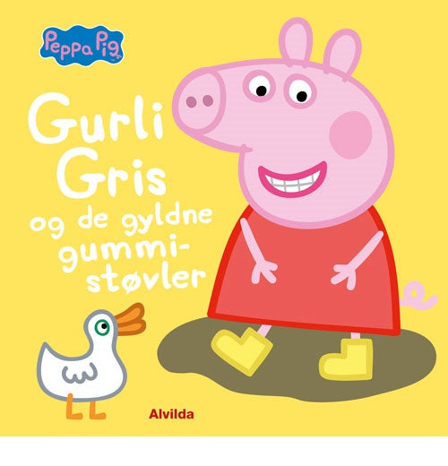 Peppa Pig Gurli Gris Gyldne Gummistøvler
