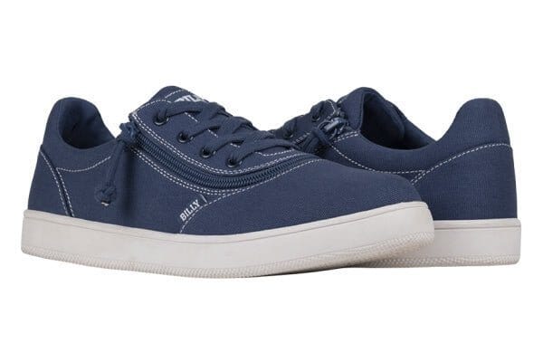 Billy Lynlåssko Sneaker Til Sport Aktivitet Bred Model Støddæmpende Blå