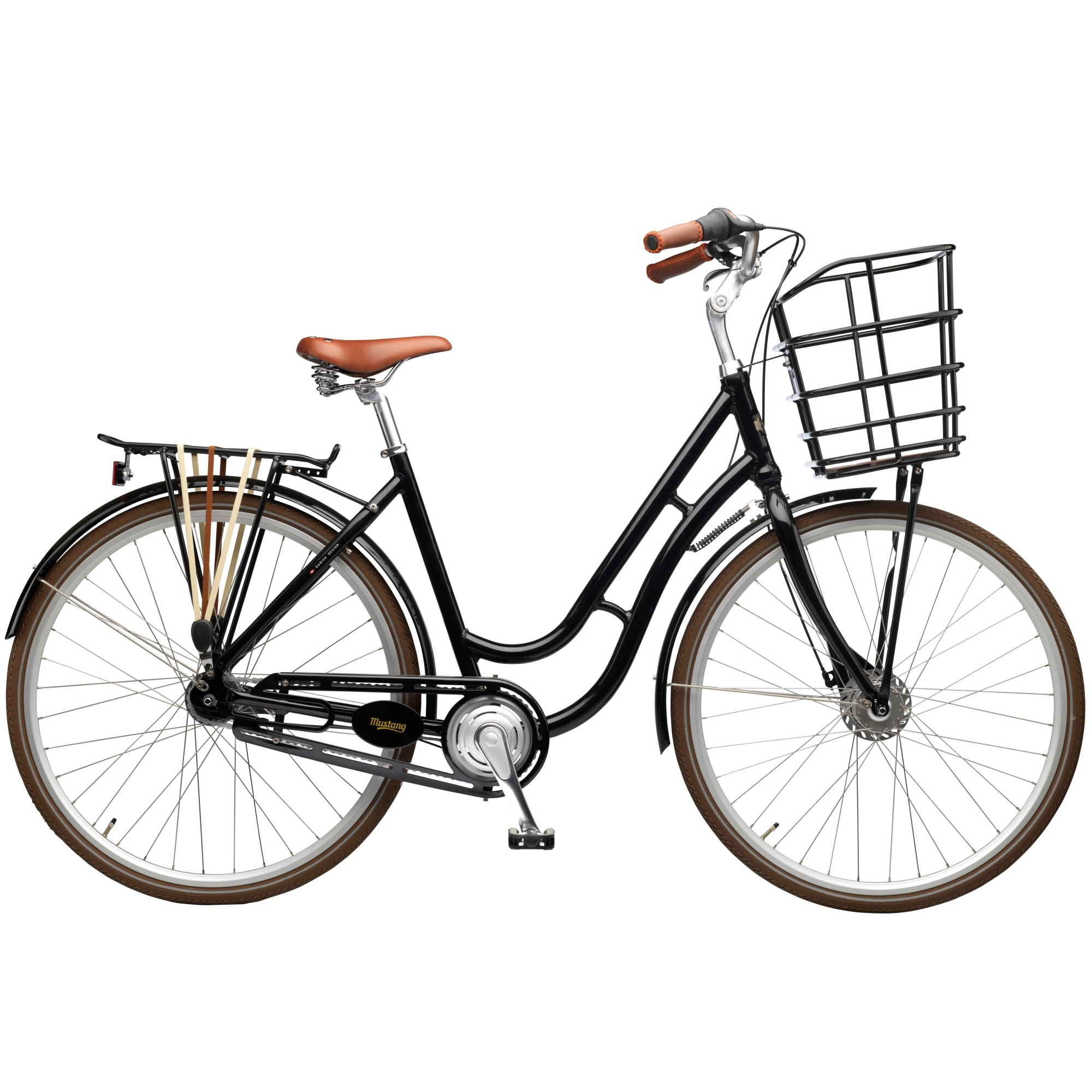 Mustang Augusta Ampquot Damecykel Med Gear Black