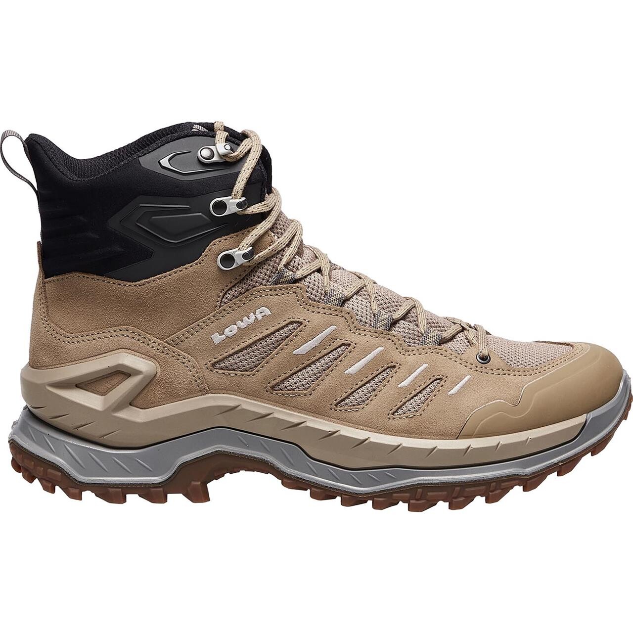 Lowa Mens Innovo Mid Brun Dune Grey