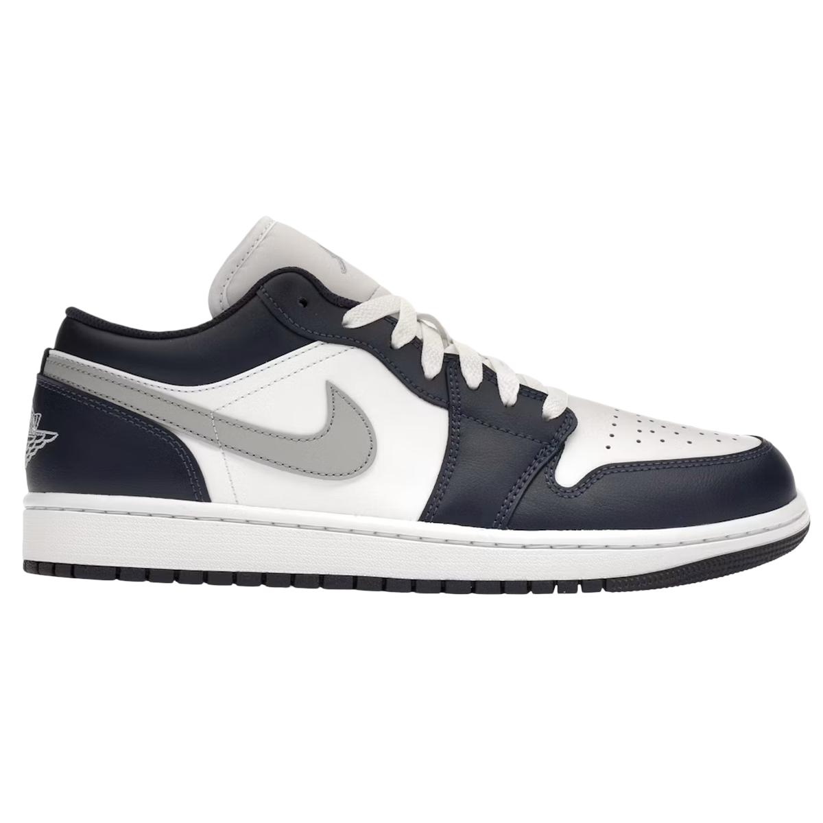 Air Jordan Low Wolf Grey Midnight Navy