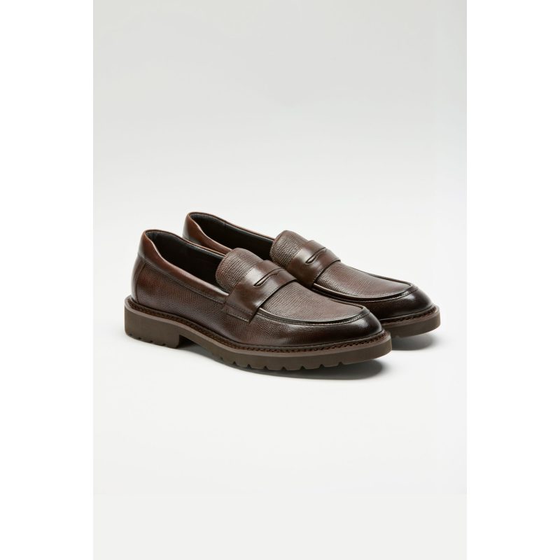 Lindbergh Loafers Med Læder Brun Til Herre Model 992067