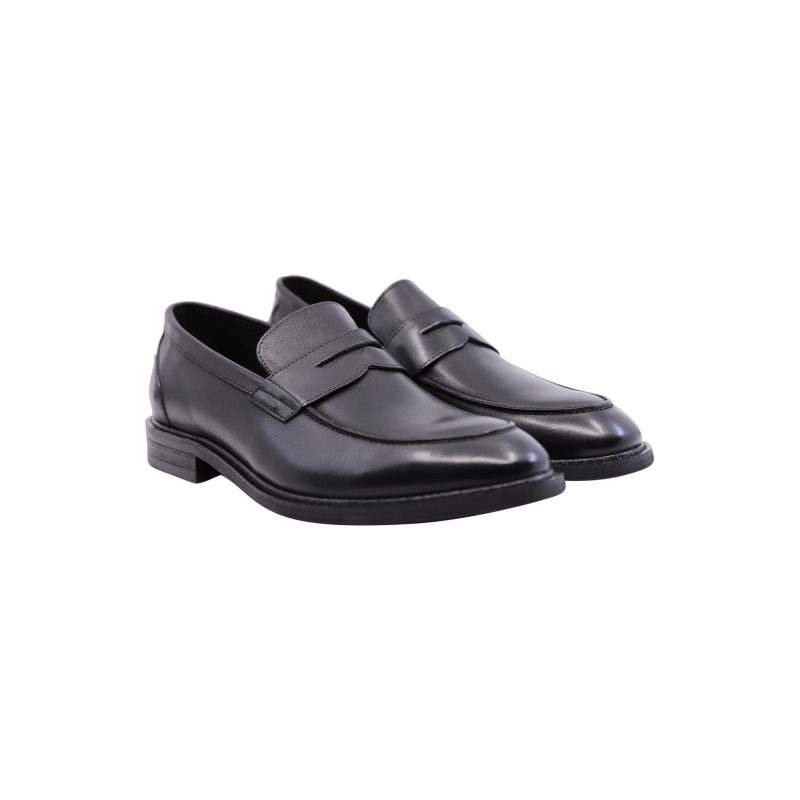 Lindbergh Loafers Med Læder Sort Til Herre